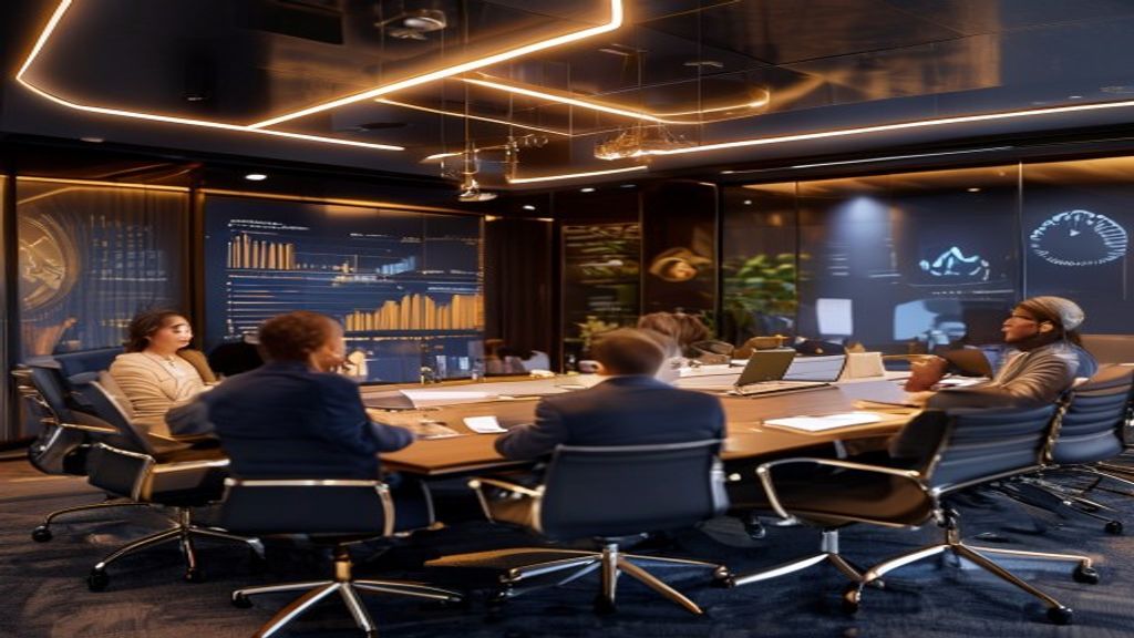 Executive business review session